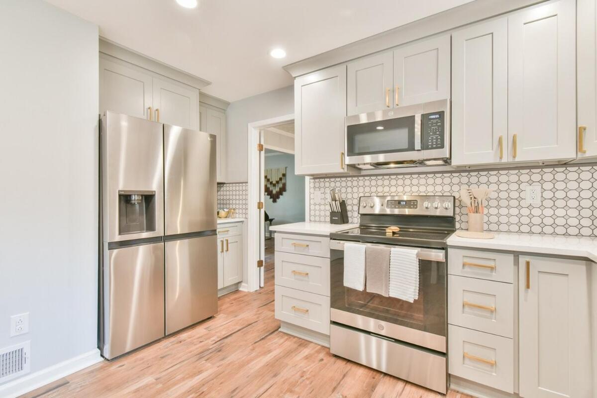 Cozy Home With Arcade, Ping Pong & Fenced Backyard Lawrenceville Exterior photo