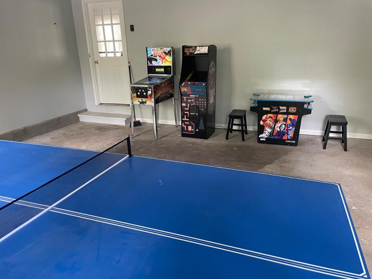 Cozy Home With Arcade, Ping Pong & Fenced Backyard Lawrenceville Exterior photo